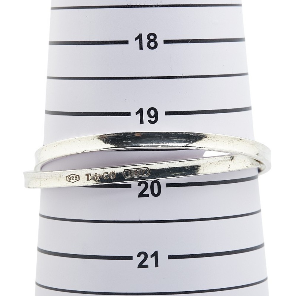 Tiffany Interlocking Circle Bangle Silver Co - image 7